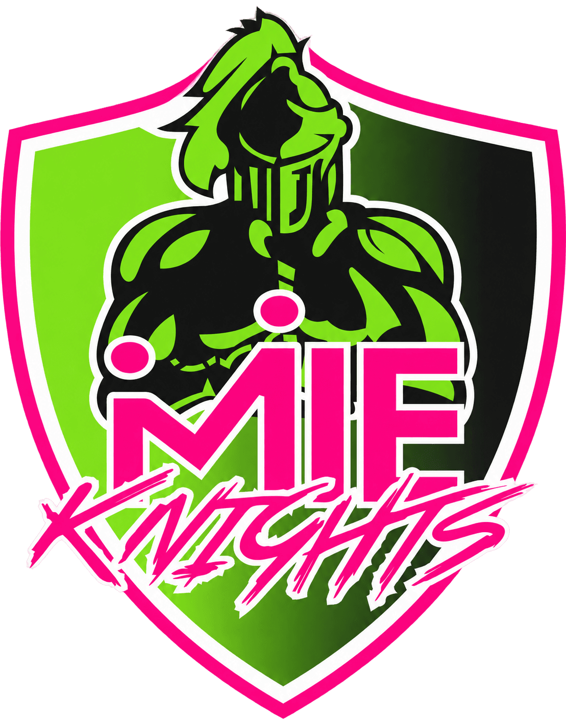 MIE Knights girls basketball logo